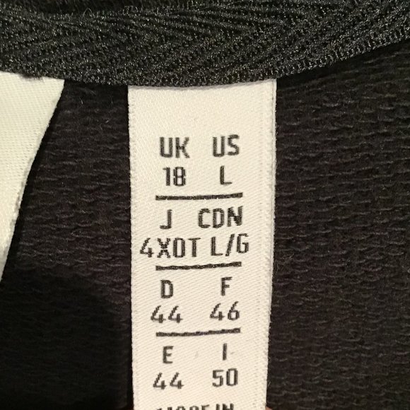 Adidas Cropped Hooded Sweatshirt with Bedazzled Logo Size L - Picture 6 of 11